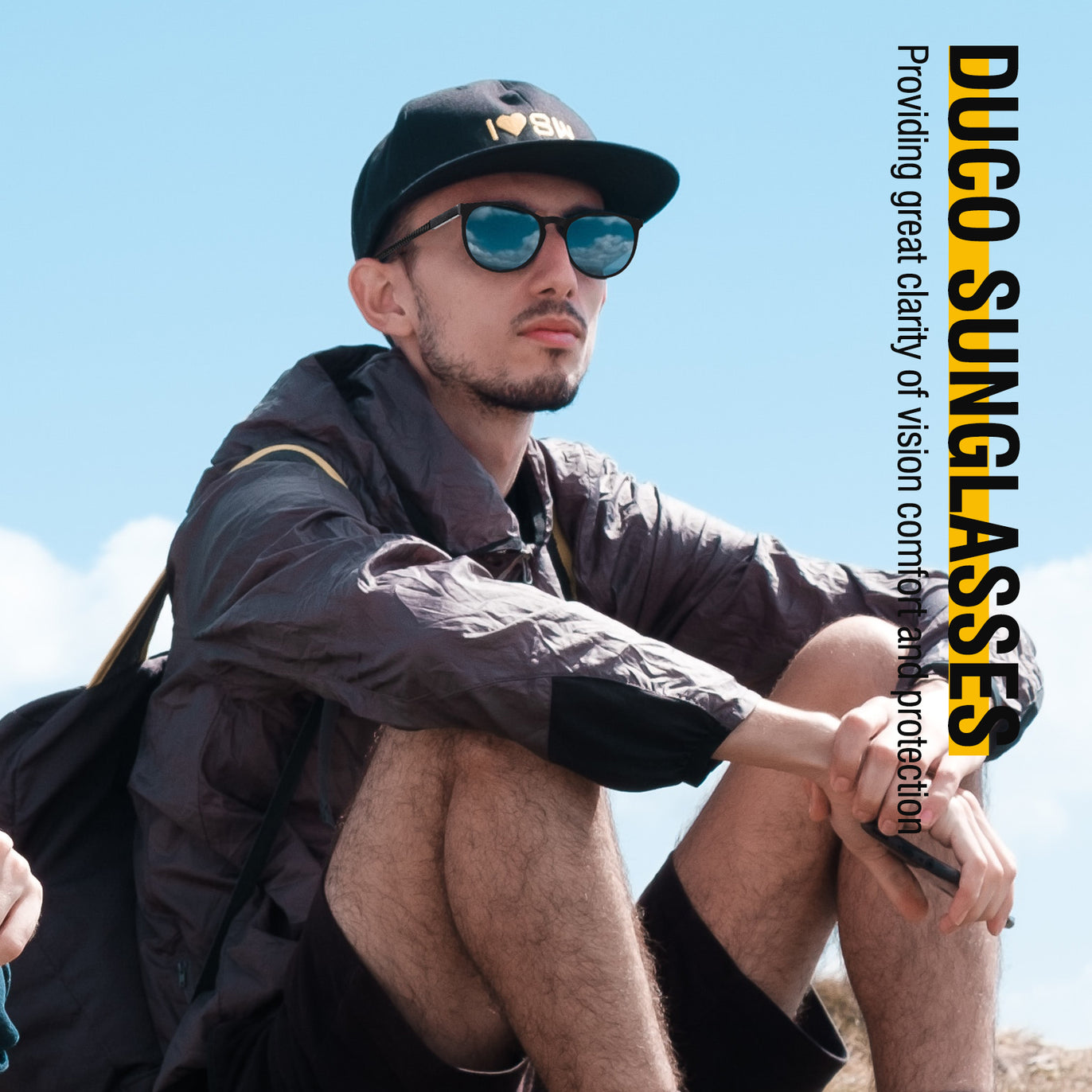 Occhiali Unisex Design Retrò DUCO Occhiali Da Sole Polarizzati Unisex - Montatura Metallica Vintage UV400 Occhiali Sole Duco Polarizzati - Foto 4