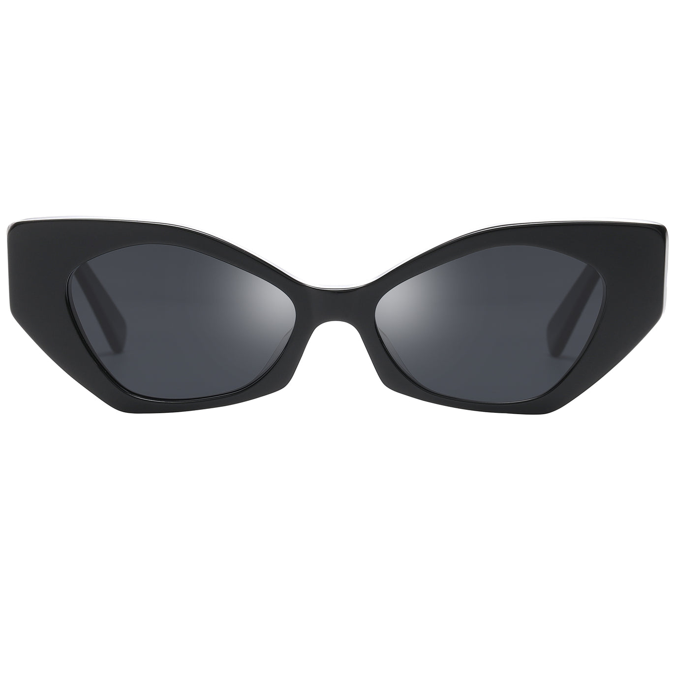 DUCO Classic Semi Rimless Sun Glasses #retro #shades #acetate