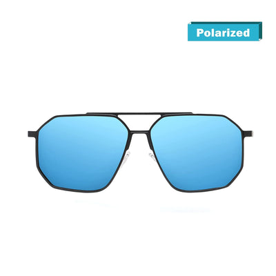 DUCO Square Sunglasses for Men Women Polarized Oversized Trendy Shades DC3032