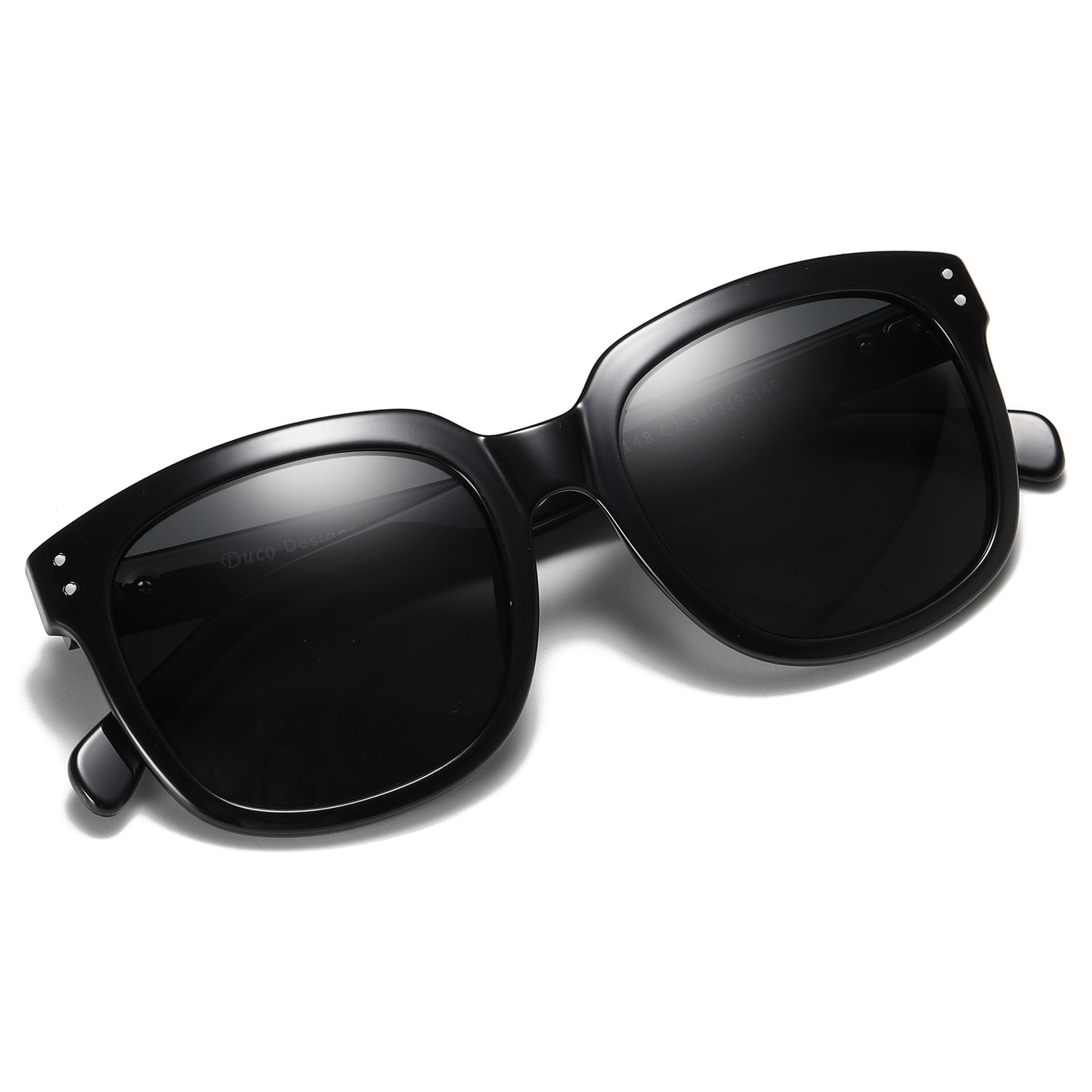Duco Classic Oversized Frame Womens Polarized Sunglasses 100  display picture 3