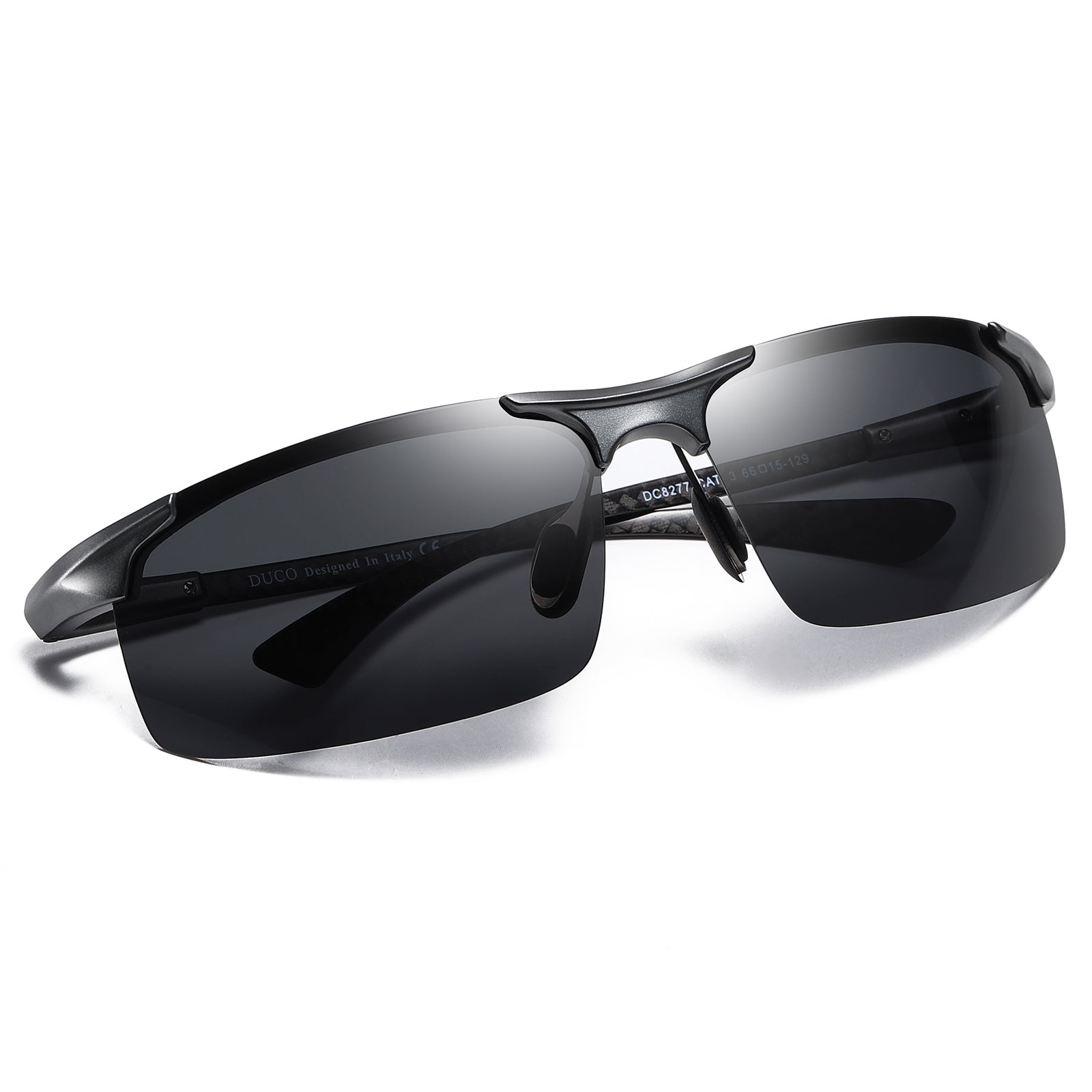 DUCO GLASSES-The right kind of shady DUCO Men's Polarized Sunglasses for Driving Carbon Fiber Duco Sunglasses