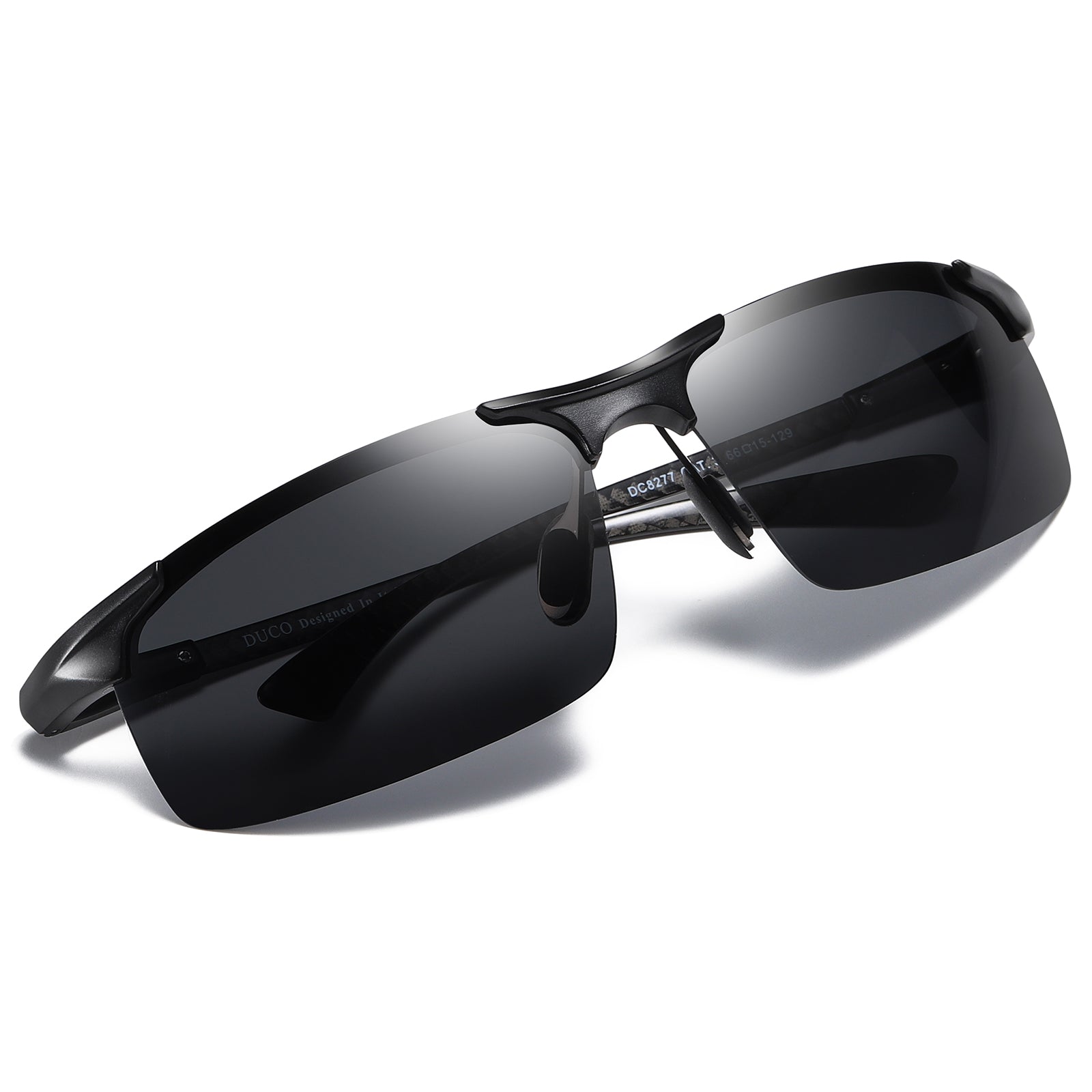DUCO GLASSES-The right kind of shady DUCO Men's Polarized Sunglasses for Driving Carbon Fiber Duco Sunglasses