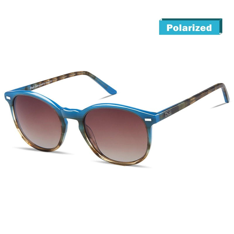 DUCO GLASSES-The right kind of shady DUCO Retro Round Women's Polarized Sunglasses DC1230 Duco Women