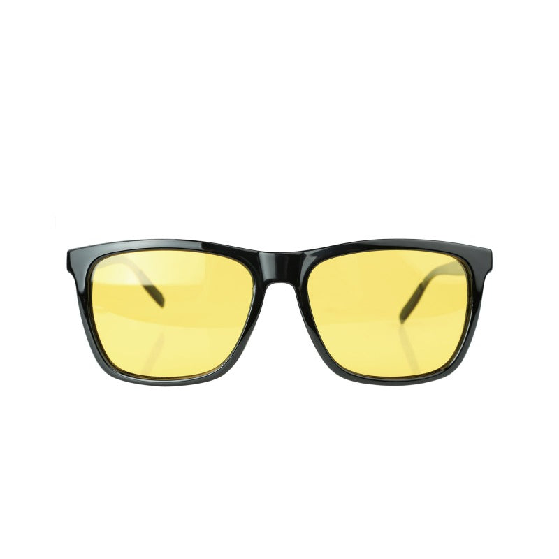 DUCO GLASSES-The right kind of shady Duco Night Driving Glasses for Headlight Anti-glare Night Time Yellow Lenses 3029y Duco Men