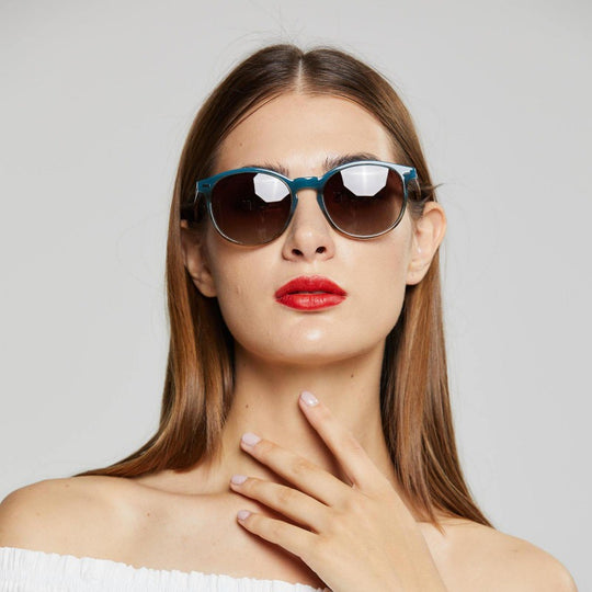 Occhiali Unisex Design Retrò DUCO Occhiali Da Sole Polarizzati Unisex - Montatura Metallica Vintage UV400 Occhiali Sole Duco Polarizzati - Foto 9