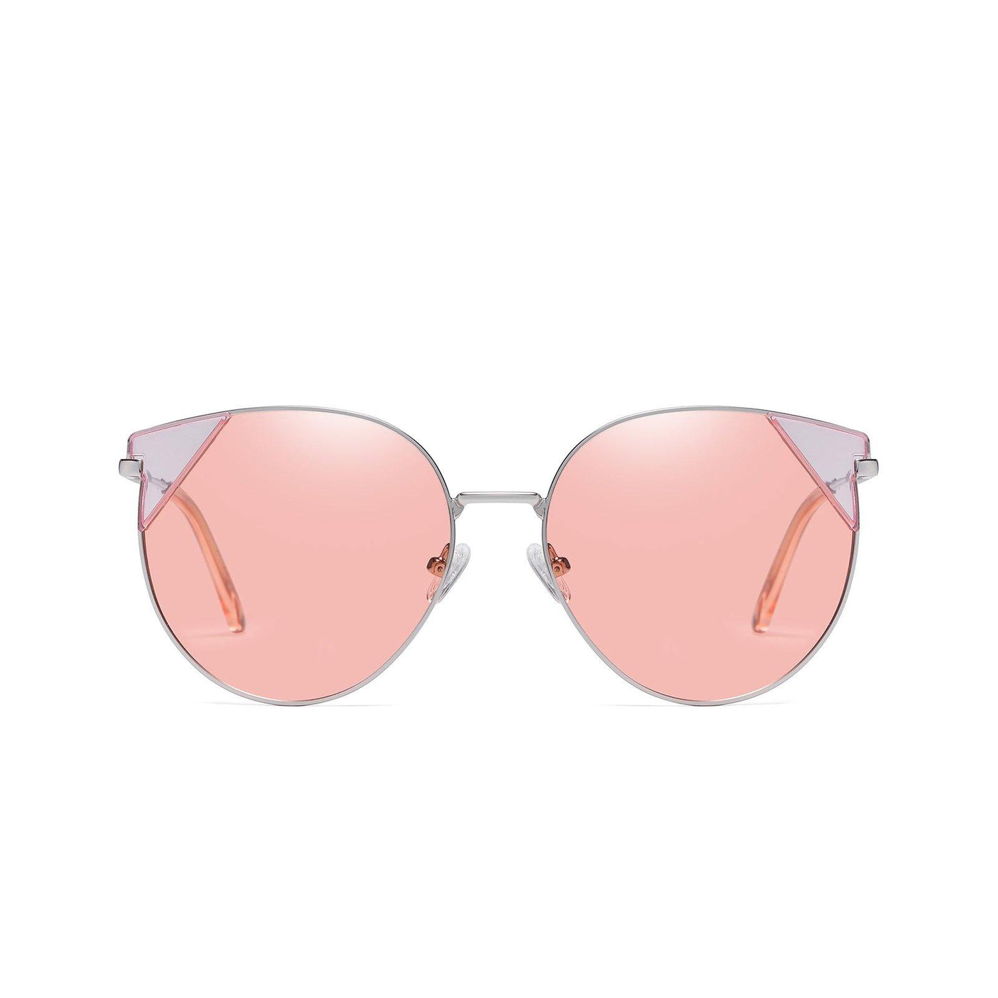 DUCO GLASSES-The right kind of shady Duco Vintage Classic designer sunglasses for women with Round Metal Frame & UV400 Duco Women