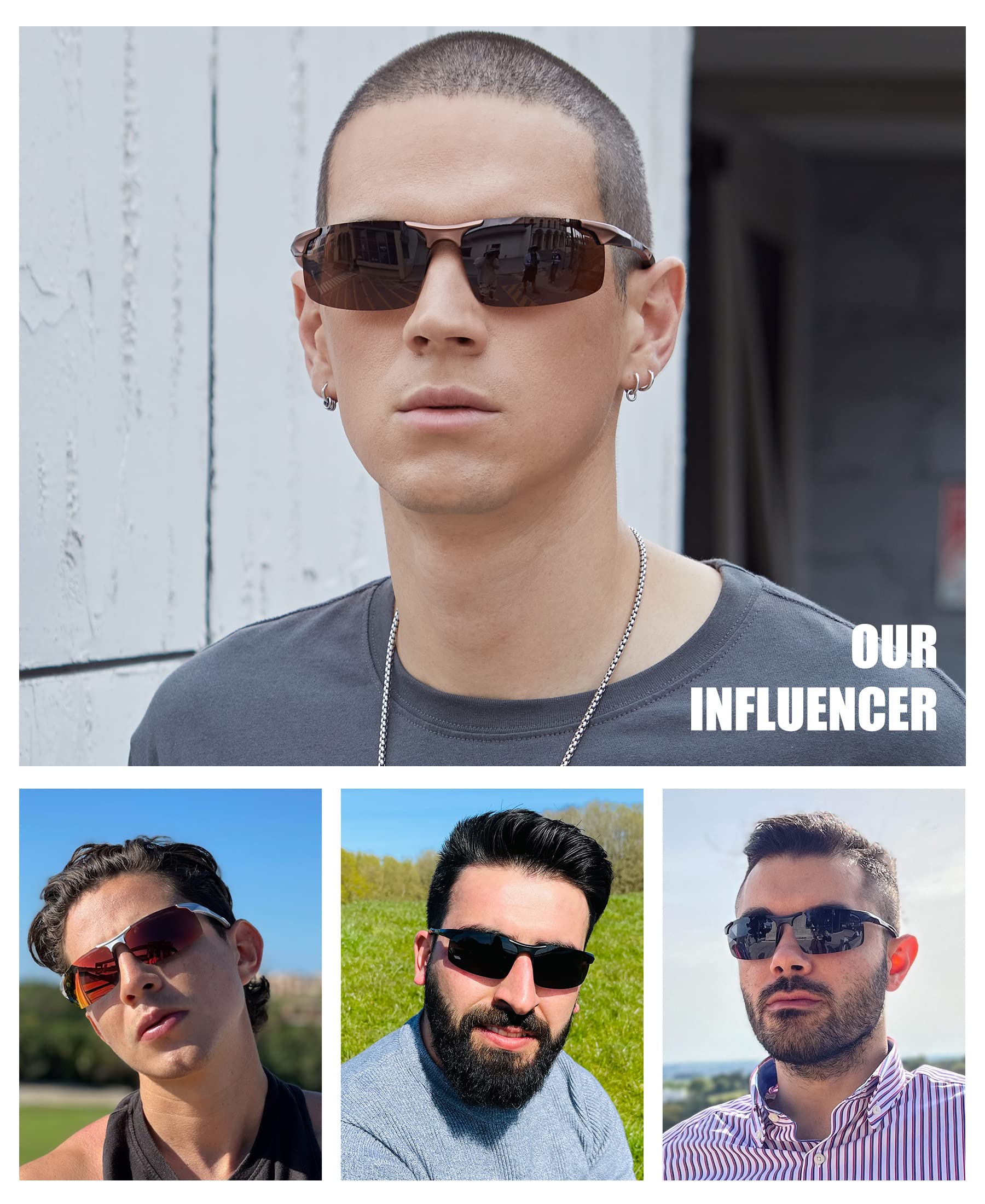 Gafas de visión nocturna polarizadas, antideslumbrantes, personalizadas, para co Gafas de visión nocturna polarizadas, antideslumbrantes, personalizadas, para co