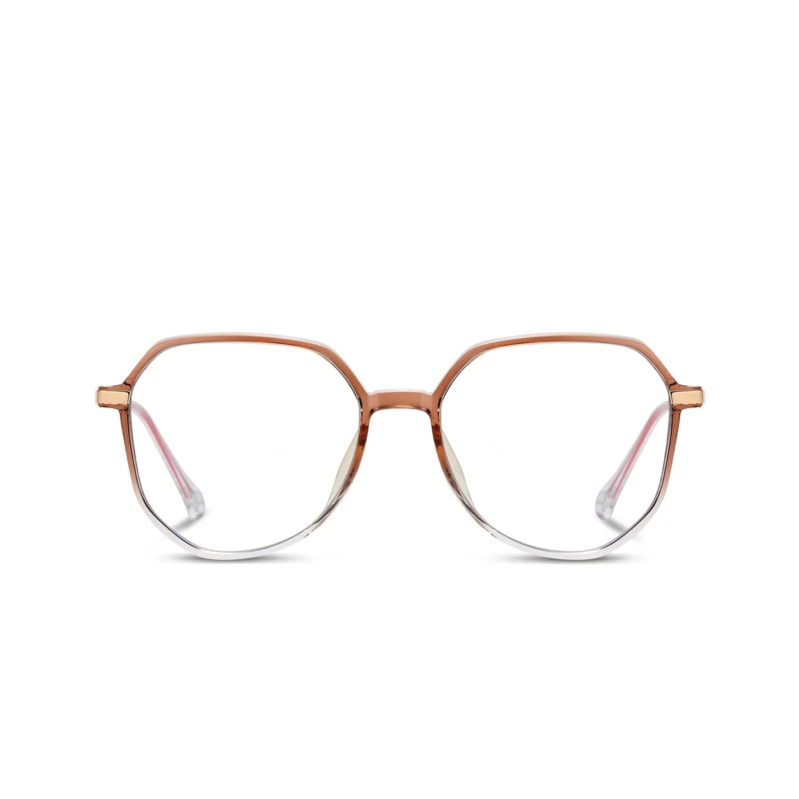 DUCO GLASSES-The right kind of shady Duco Superlight Blue Light Blocking Computer Gaming Glasses for Women 5218 (Brown) New DUCO Blue light
