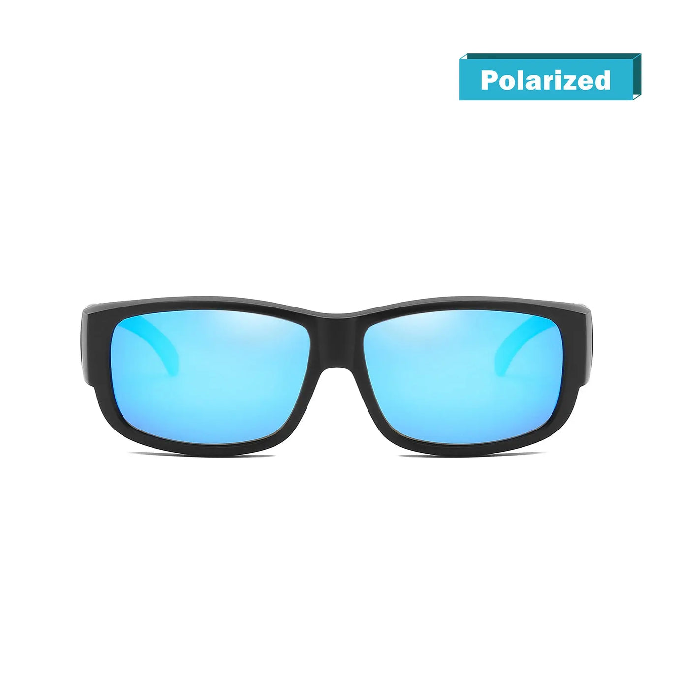 LVIOE Wrap Around Sunglasses, Polarized Lens Wear Over Prescription  Glasses, Fit